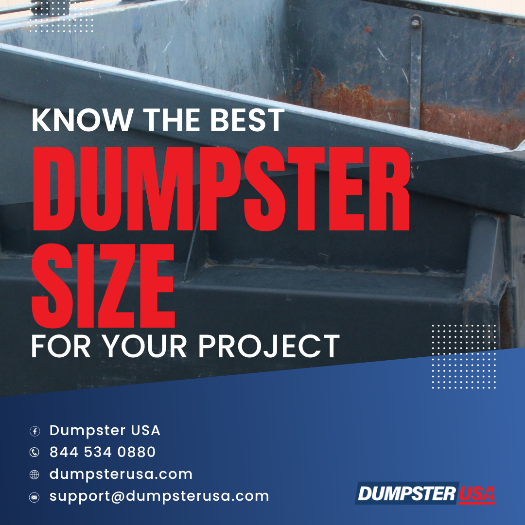 Dumpster size matters! DumpsterUSA Medium