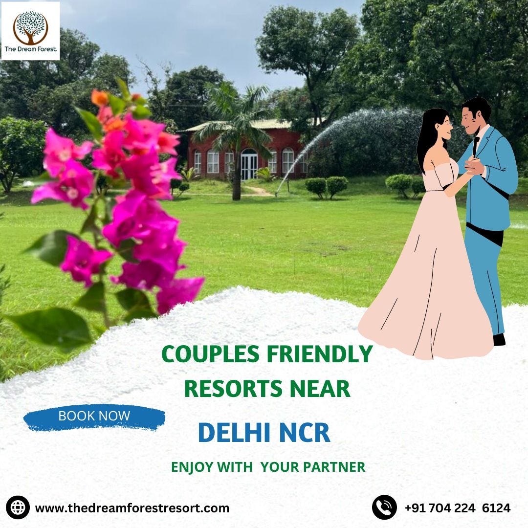 Couples Friendly Resorts Near Delhi NCR The Dream Forest Resort Medium