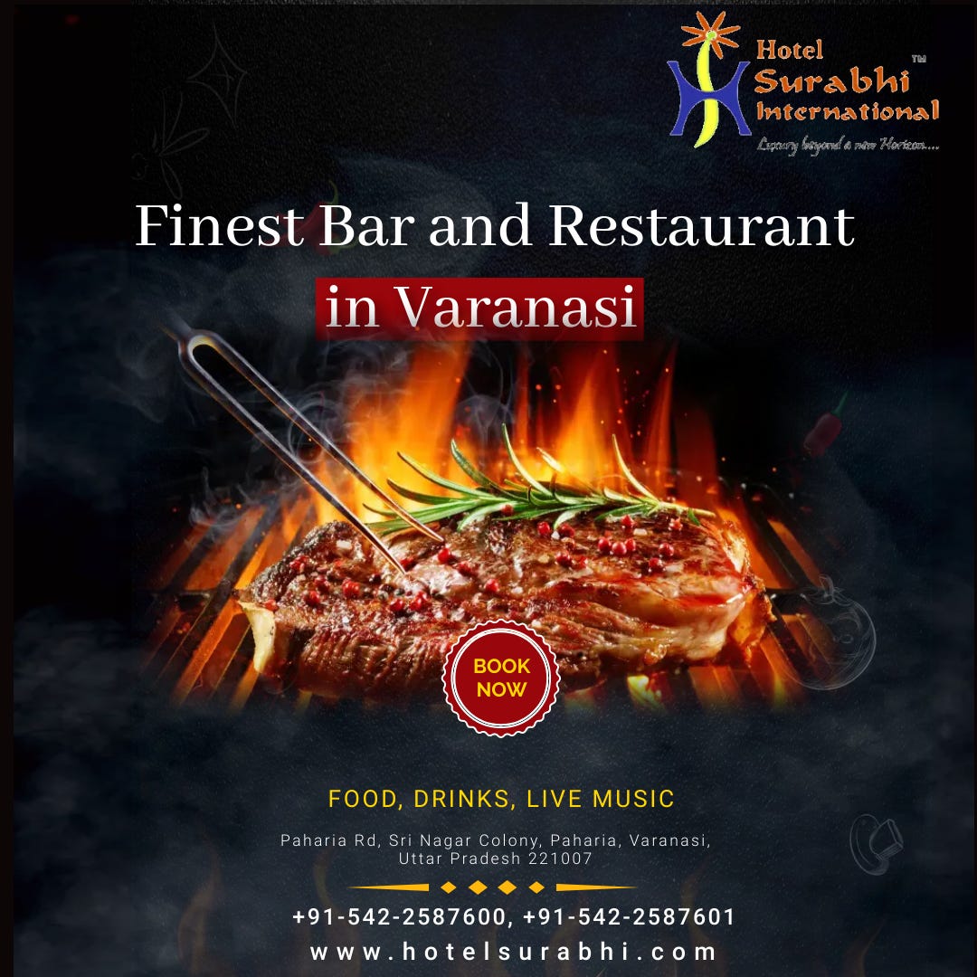 Finest Bar and Restaurant in Varanasi Hotel Surabhi International Varanasi Medium