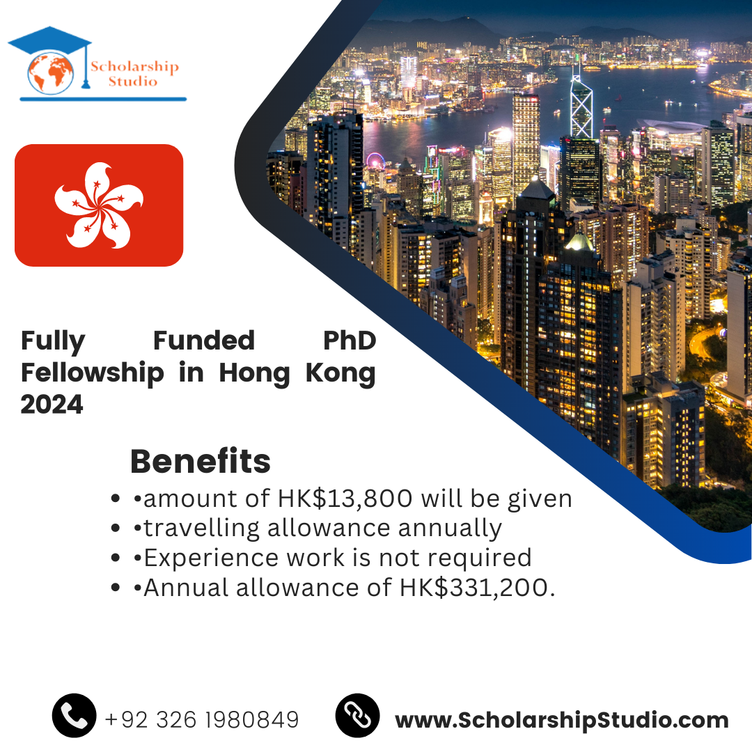 hong kong phd scholarship 2024