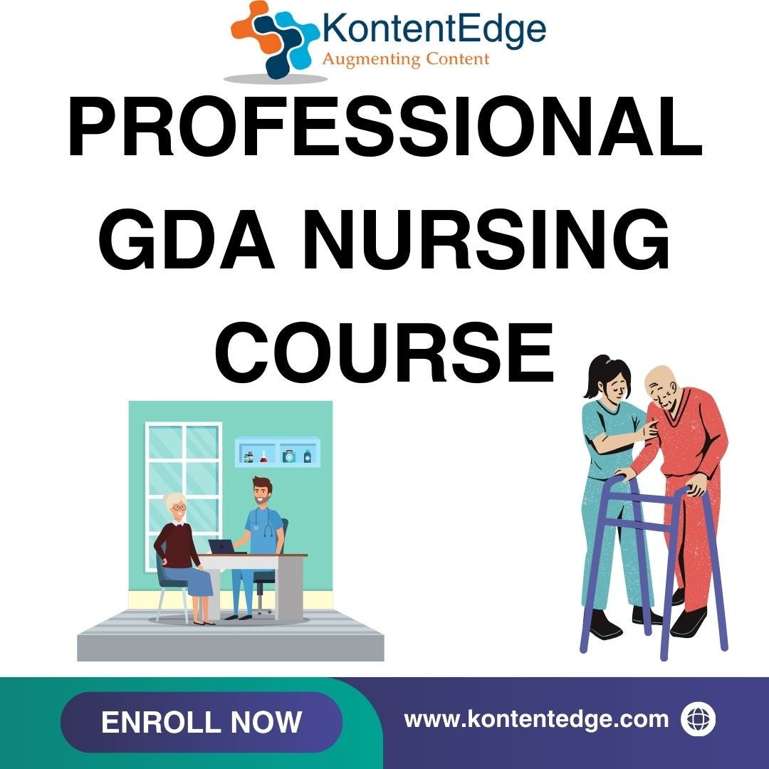 Professional GDA Nursing Course Kontent Edge Medium Professional GDA Nursing Course Kontent Edge Medium