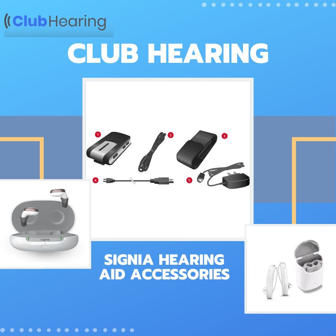 Signia hearing aid chargers and accessories by Clubhearing Medium