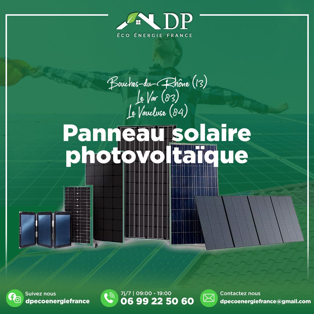Panneau solaire photovoltaïque