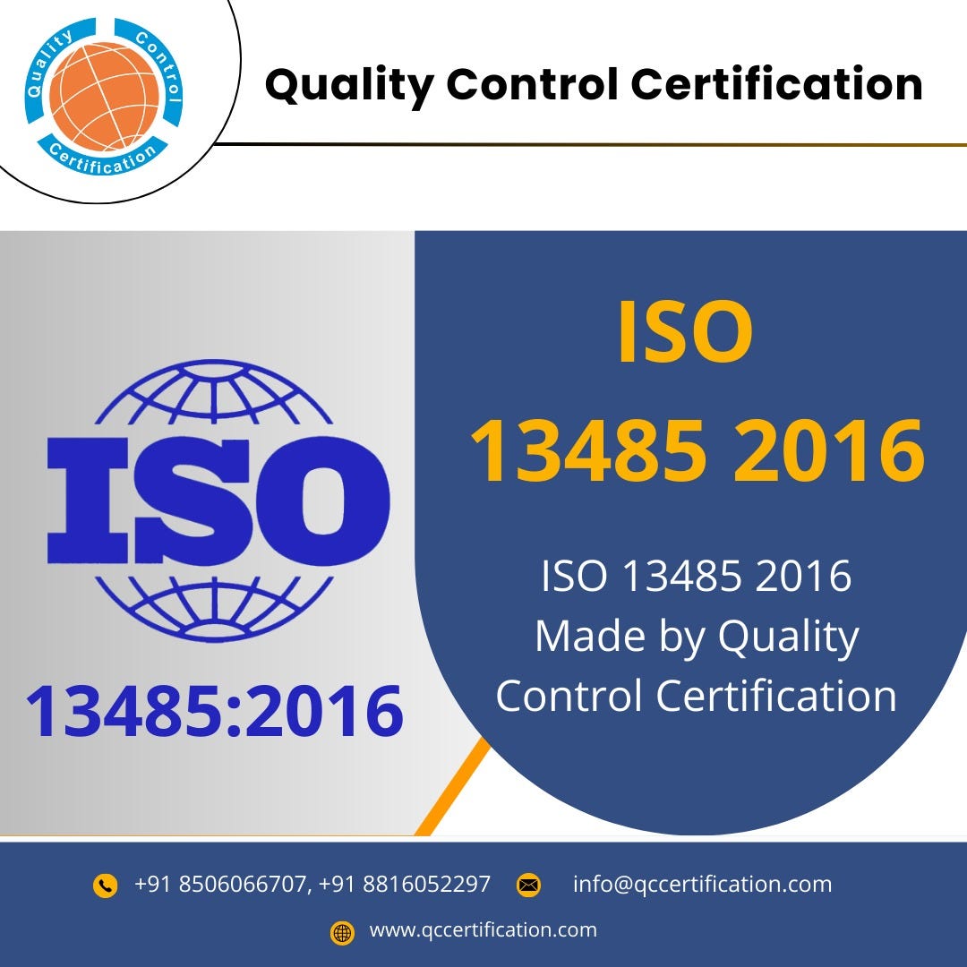 ISO 13485 2016 | QC Certification - Sandeep - Medium