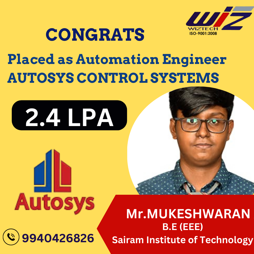 PLC Training in Chennai | Wiztech Automation Solutions