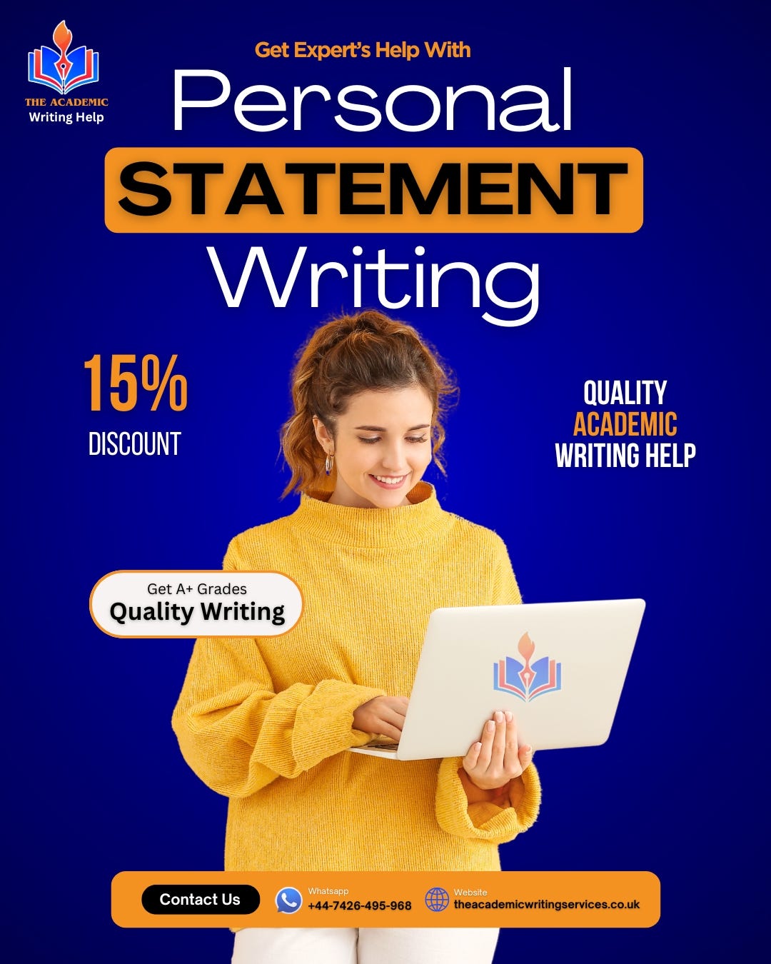 Personal Statement Writing Help! ✨
📞 Contact us: