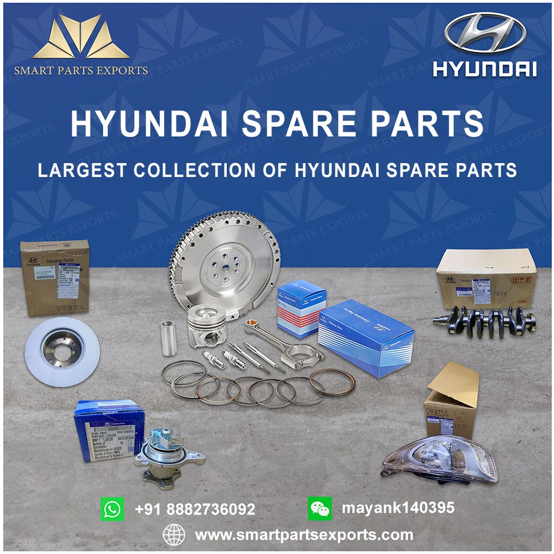 Hyundai Genuine spare parts Exporter from India Smart Parts Exports