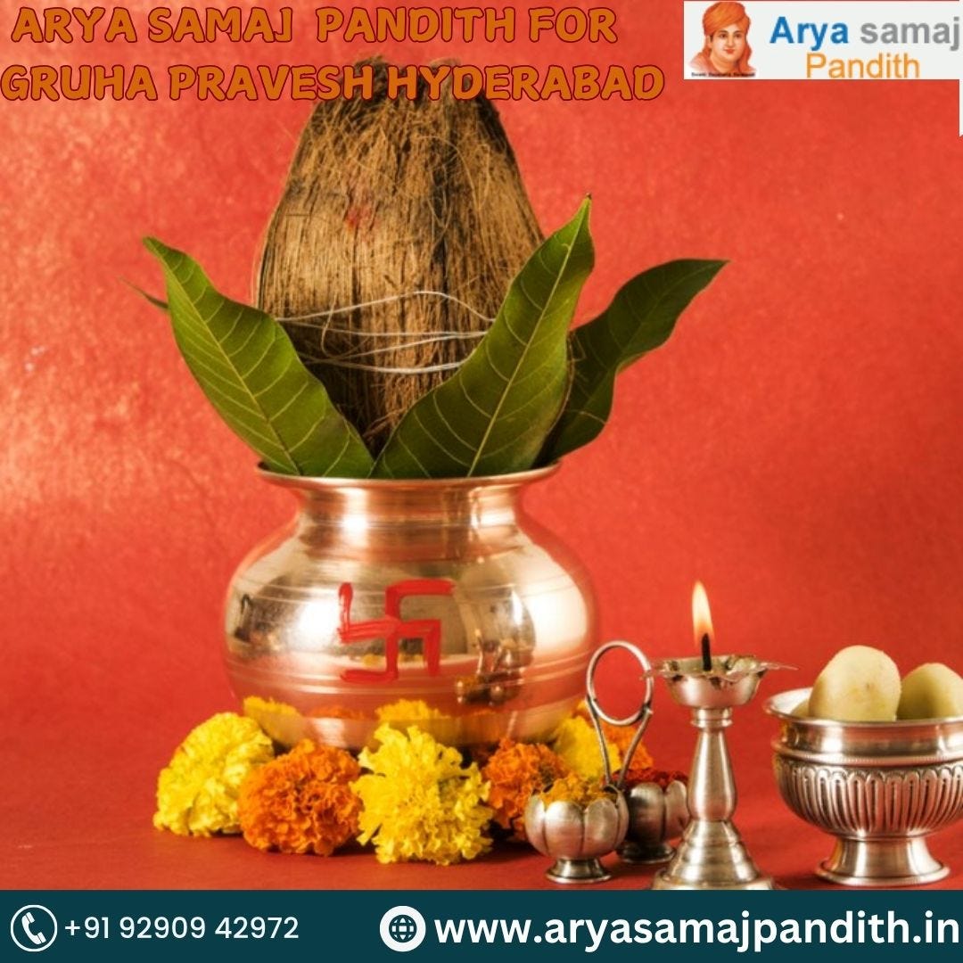 Arya Samaj Pandith for Gruha Pravesh Hyderabad