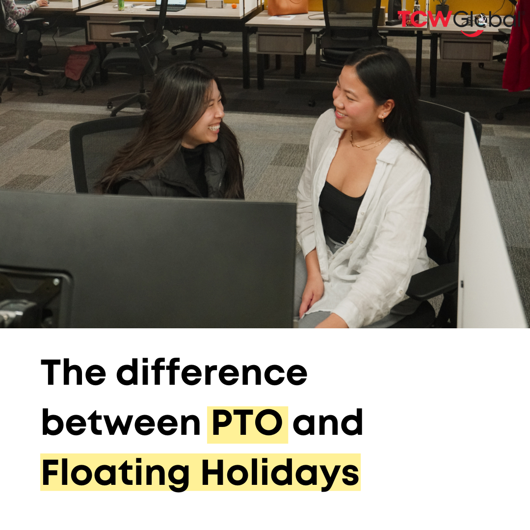 The Difference Between PTO and Floating Holidays by TCWGlobal Medium