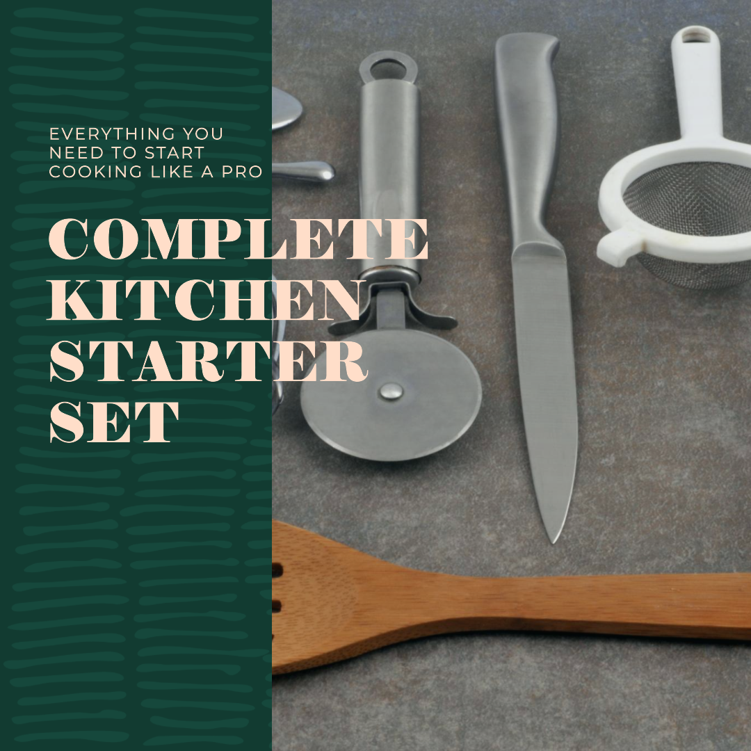 Things To Make With A Complete Kitchen Starter Set by Life Startup