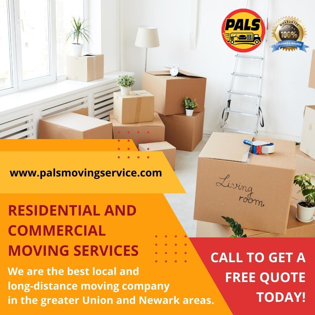 Union, NJ Moving and Storage Service by PALS Moving Service Medium
