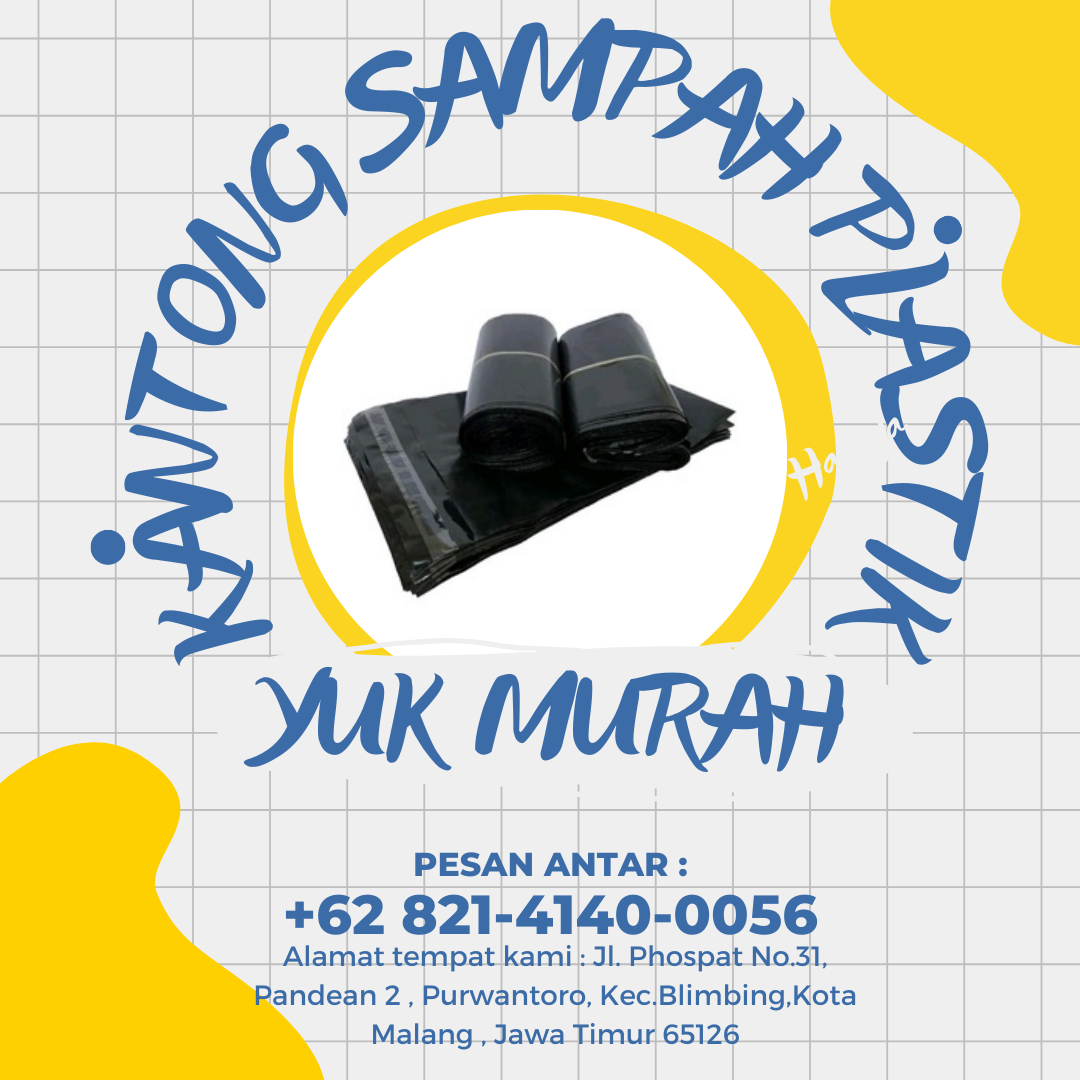 [READY] - Kantong Plastik Ramah Lingkungan - Kantong Plastik Sampah
