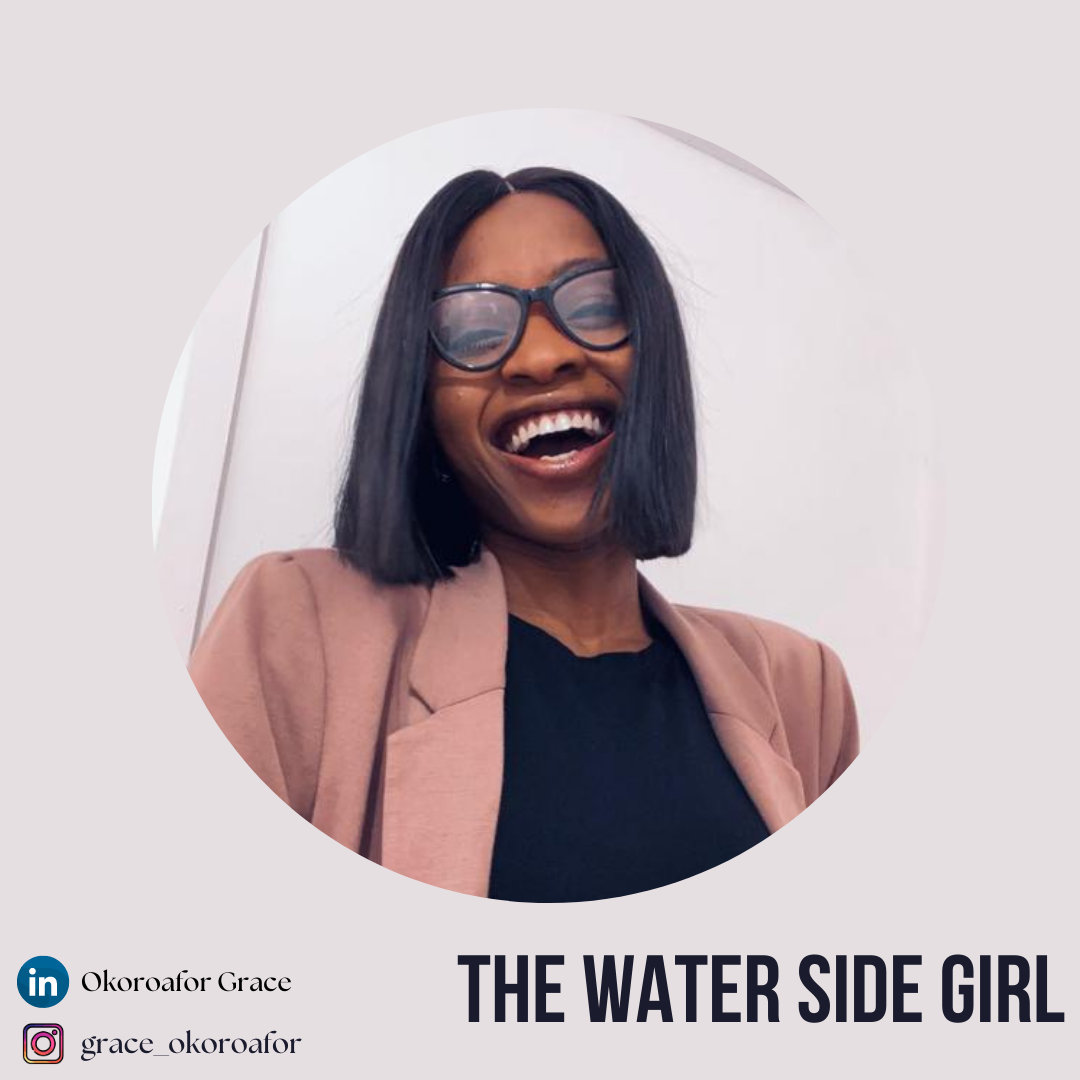 The Water Side Girl. Reflecting on my teenage days when I… by Grace