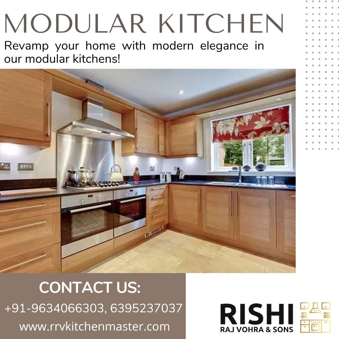 Best Modular Kitchen in Dehradun RRV Kitchen! by BHraman Jan, 2024
