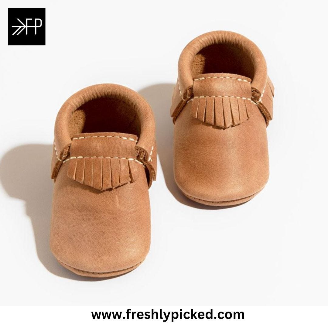 infant moccasins girl