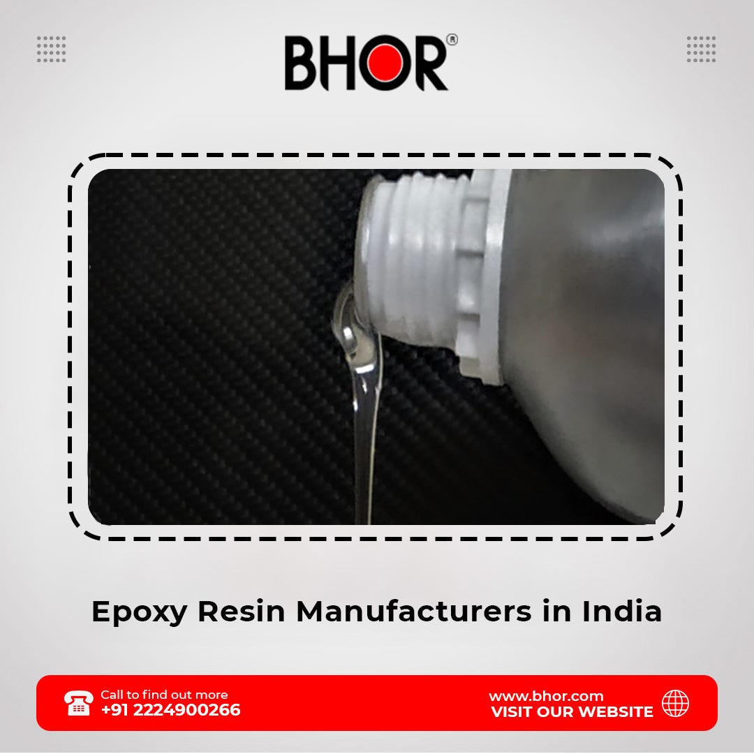Epoxy Resin Manufacturers in India Unveiling the Advantages of Resin