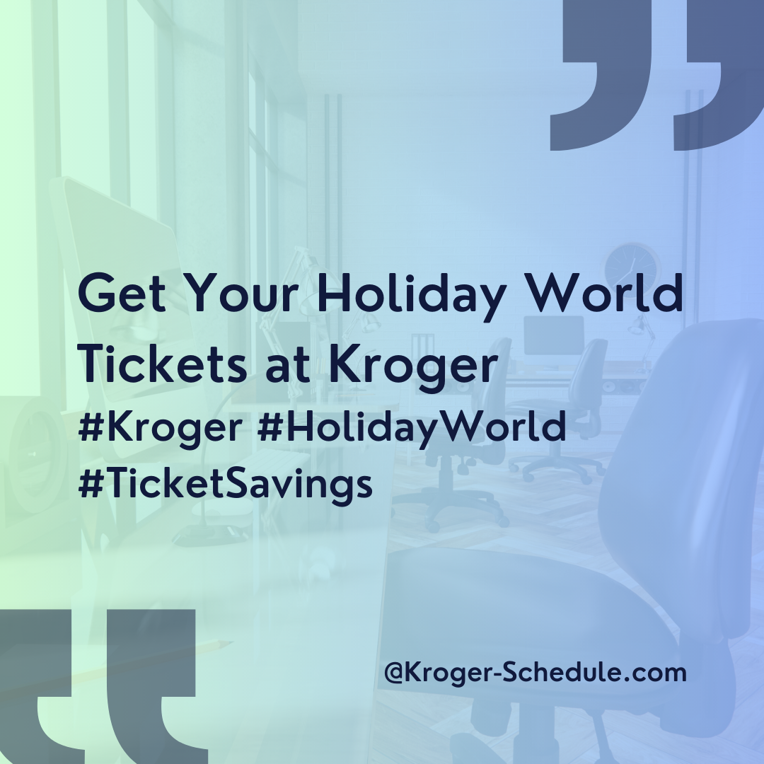Get Your Holiday World Tickets at Kroger Alis James Medium