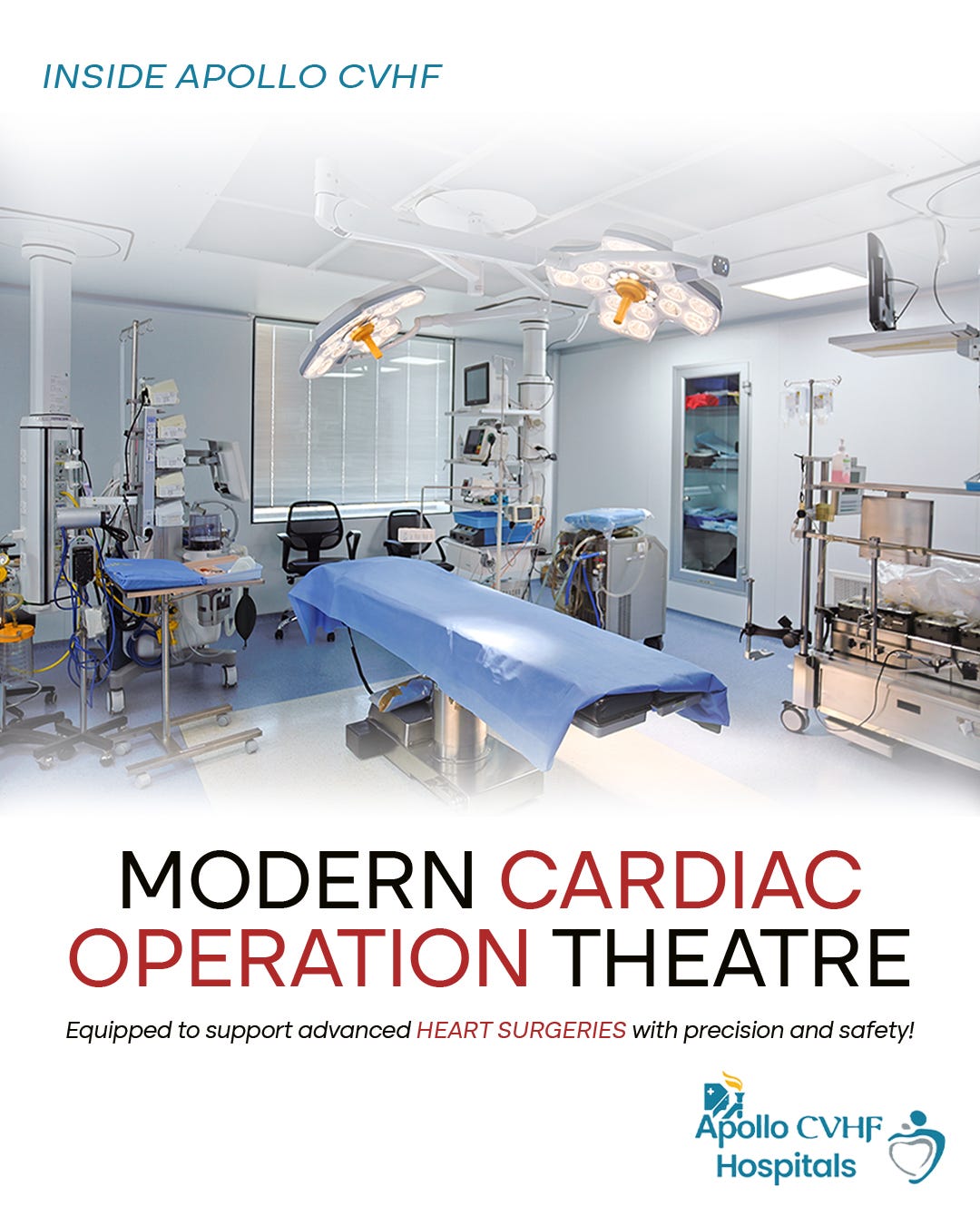 Modern Cardiac Operation Theatres: The Foundation of Safe and Advanced Heart Surgery