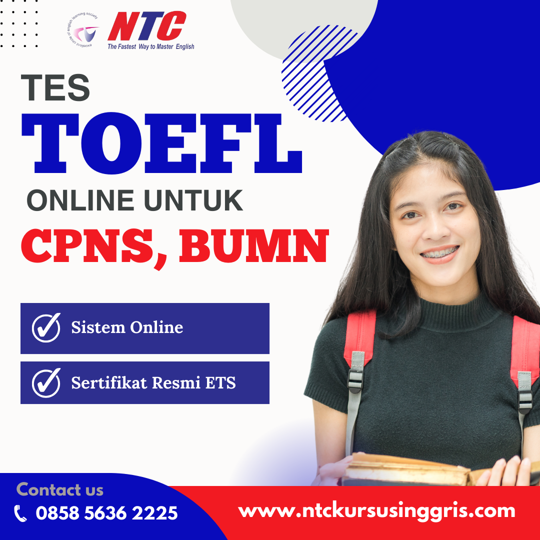 TEMPAT TES TOEFL CPNS BUMN TERPERCAYA DI TULUNGAGUNG