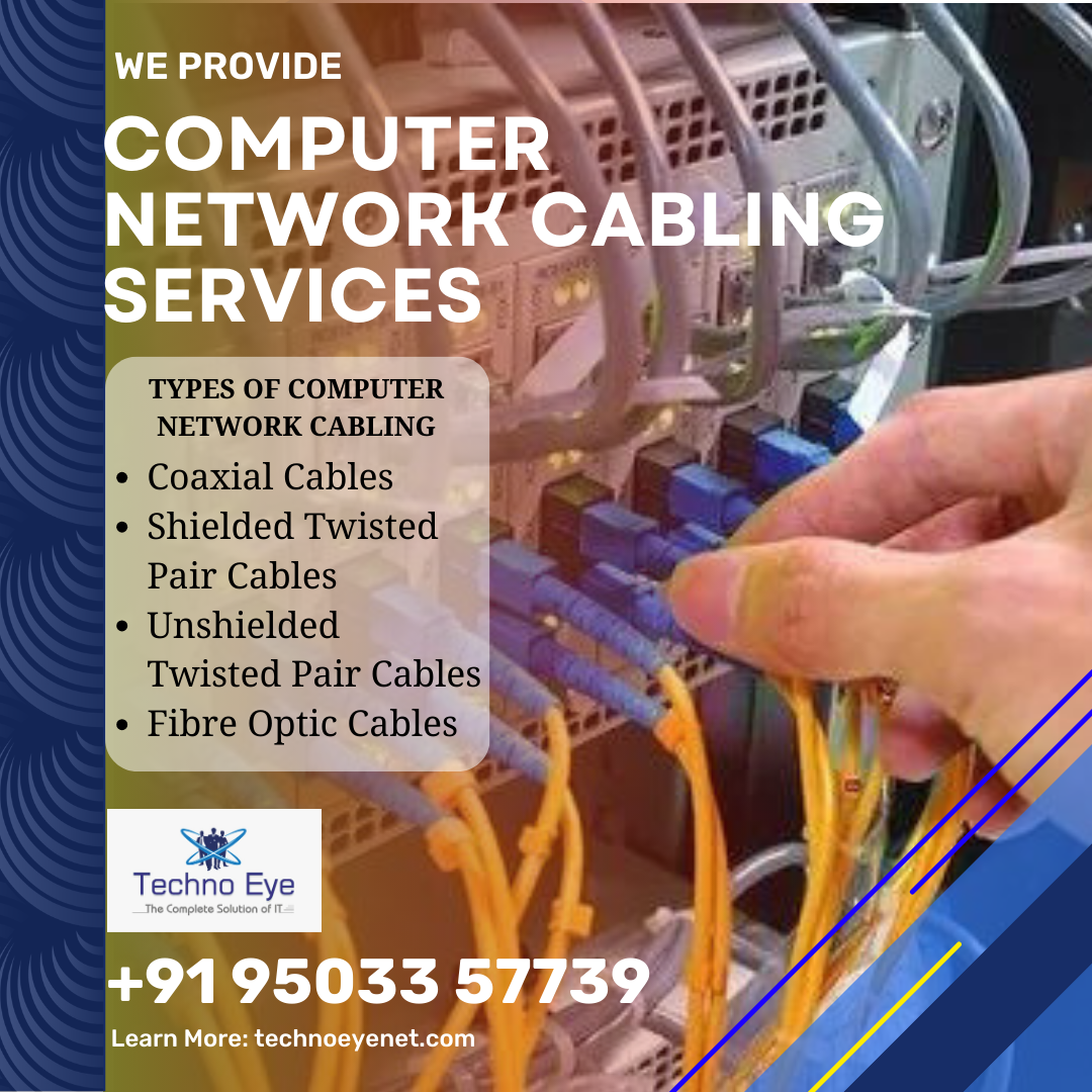 Computer Network Cabling Services in Mumbai, Pune and Thane by Techno