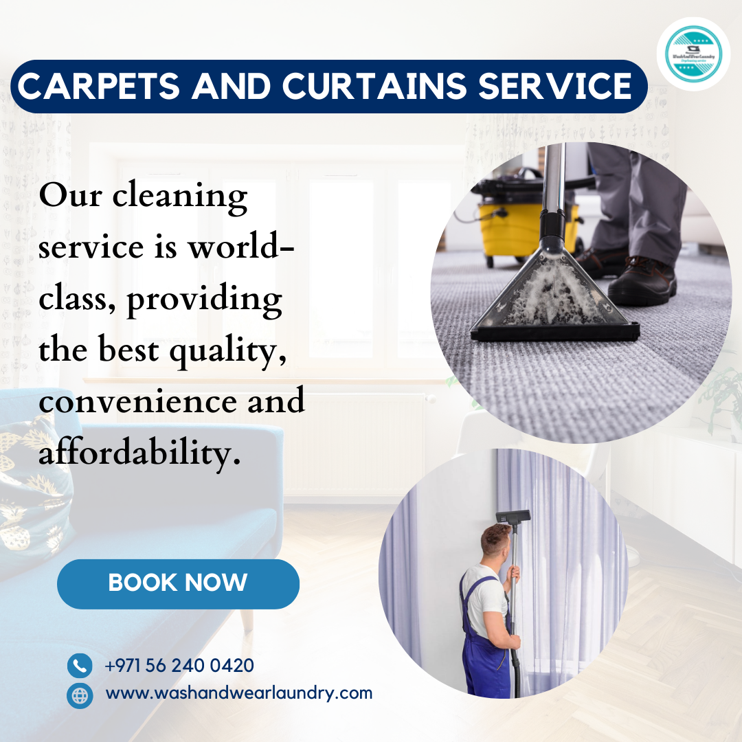 What are the benefits of professional cleaning for carpets and curtains? Professional cleaning