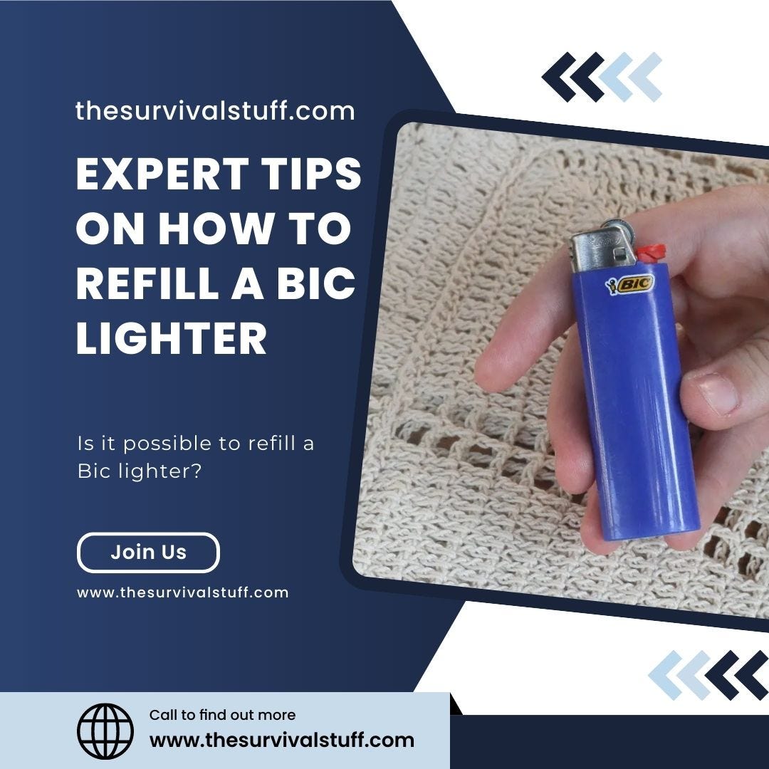 How to Refill a Gas Lighter  Simple Steps to Refill the Gas