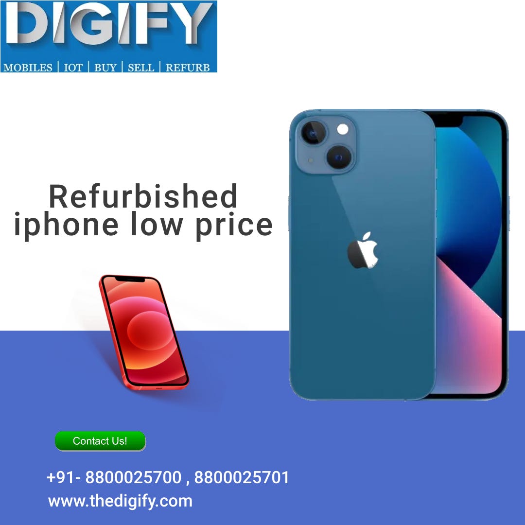 refurbished mobile low price