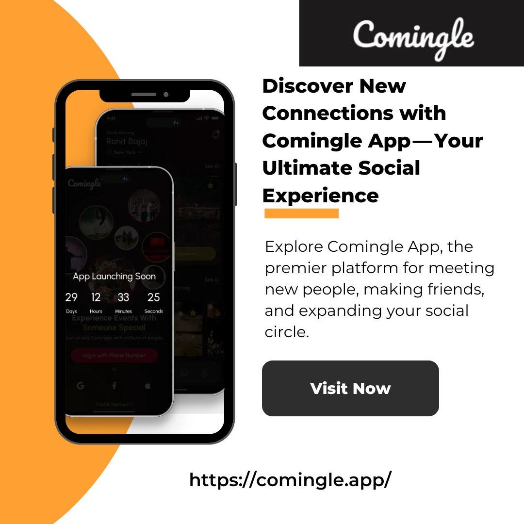 Discover New Connections with Comingle App — Your Ultimate Social Experience