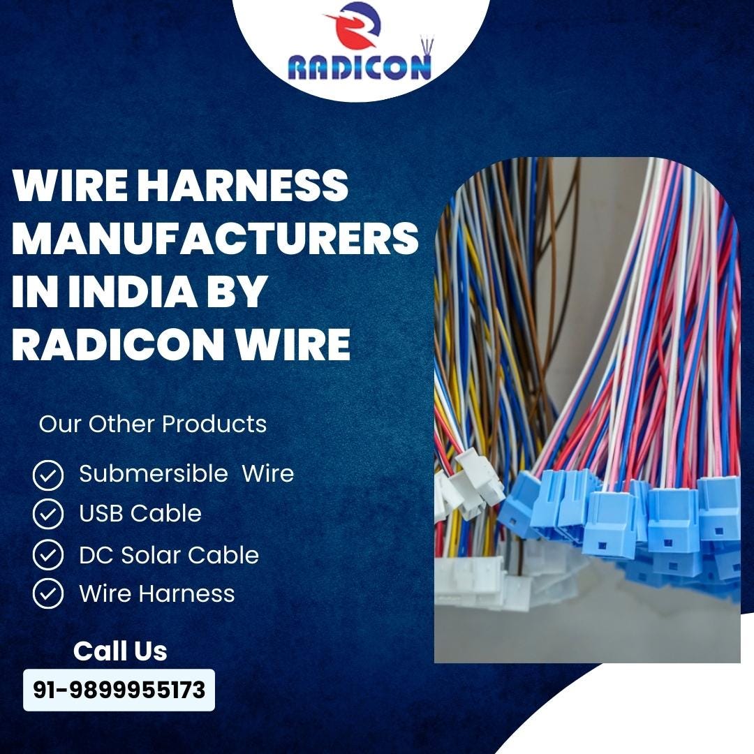 Wire Harness Manufacturers In India By Radicon Wire Radicon Wires wire-harness-manufacturers-in-india-by-radicon-wire-radicon-wires
