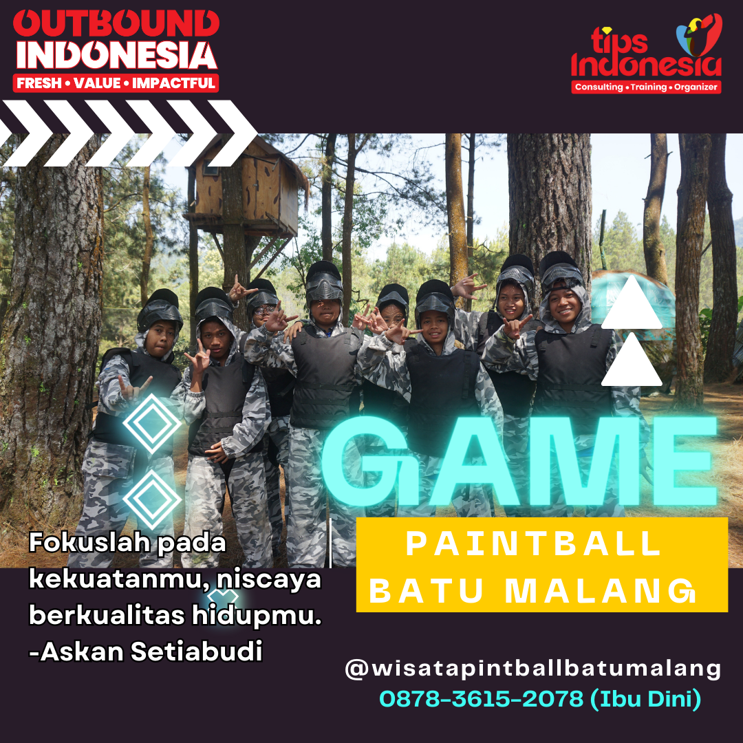 Tempat Main Paintball, Wahana Permainan Paintball, Paintball Malang