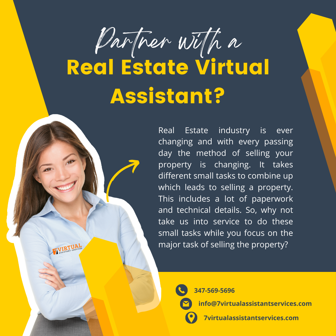 Partner with a Real Estate Virtual Assistant by 7 Virtual Assistant