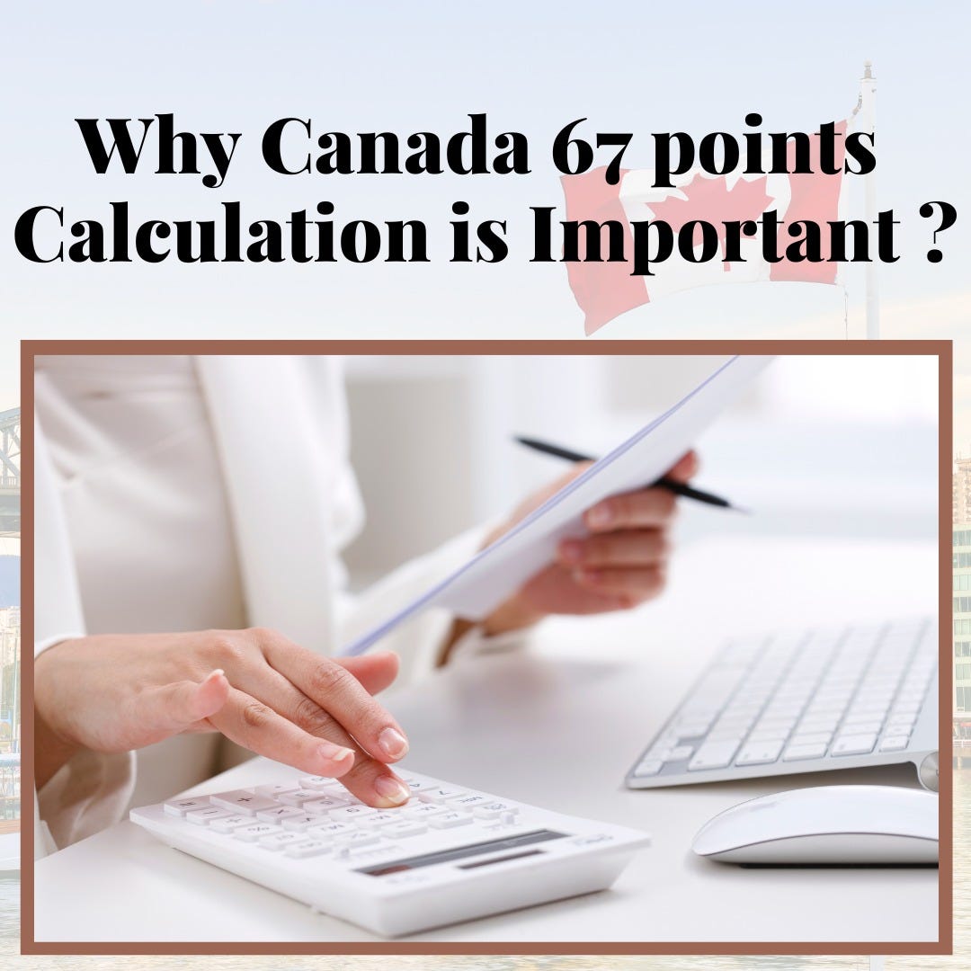 Canada Immigration 67 Points Calculator 2023 Absolute Immigrations
