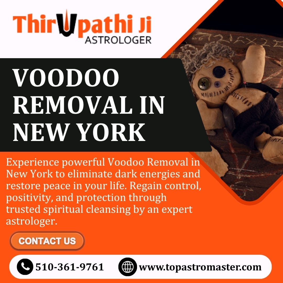 Voodoo Removal in New York: Finding Spiritual Healing and Positive Energy