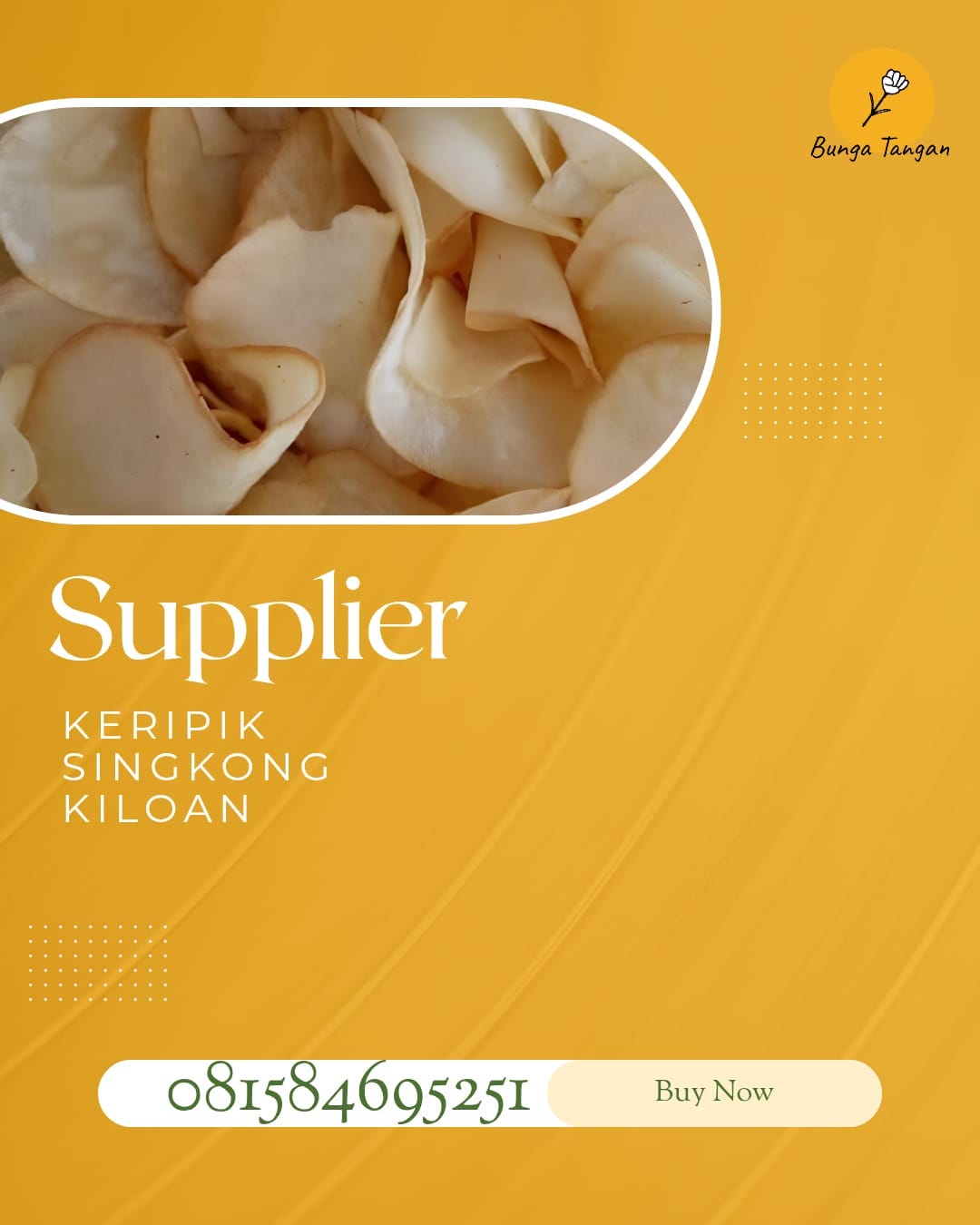 Supplier Keripik Singkong Tipis Kiloan Grosir Murah Seluruh Indonesia — WA 081584695251