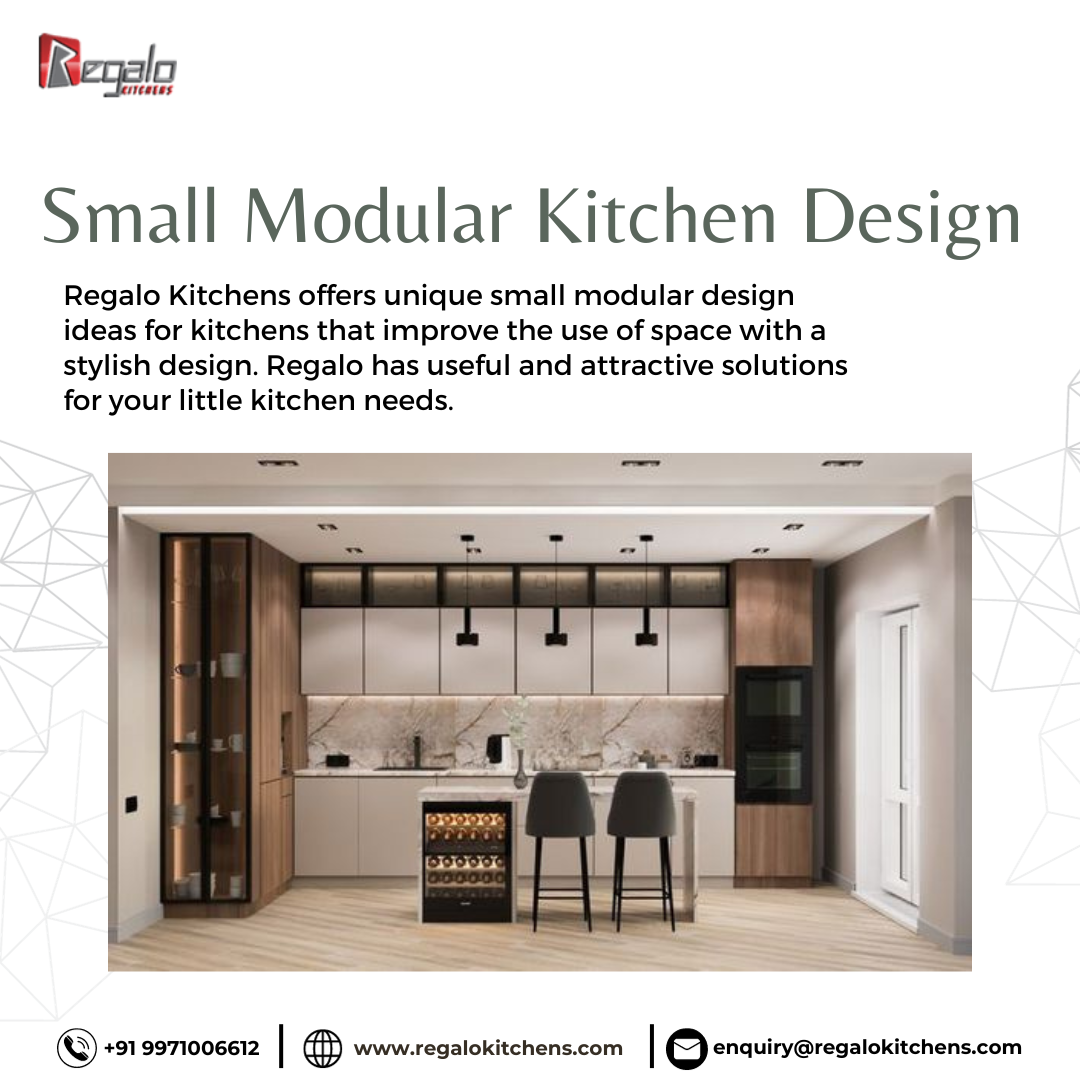 Small Modular Kitchen Cabinet