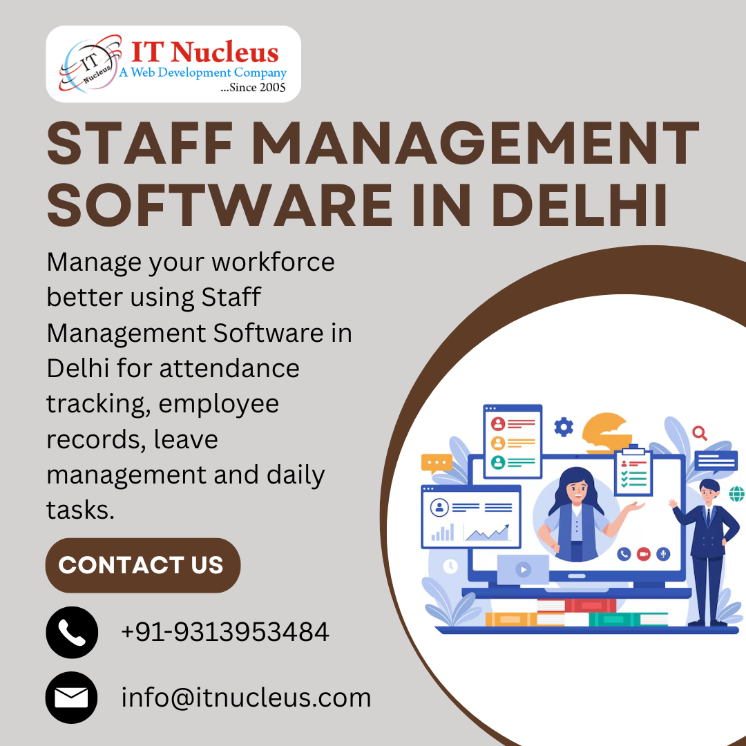 Staff Management Software In Delhi