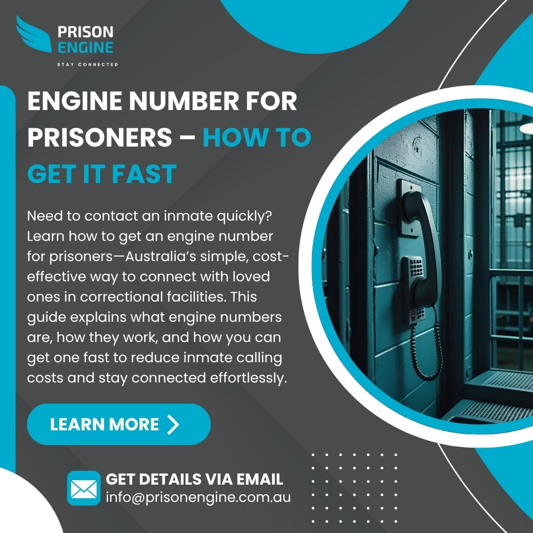 Engine Number for Prisoners — How to Get It Fast