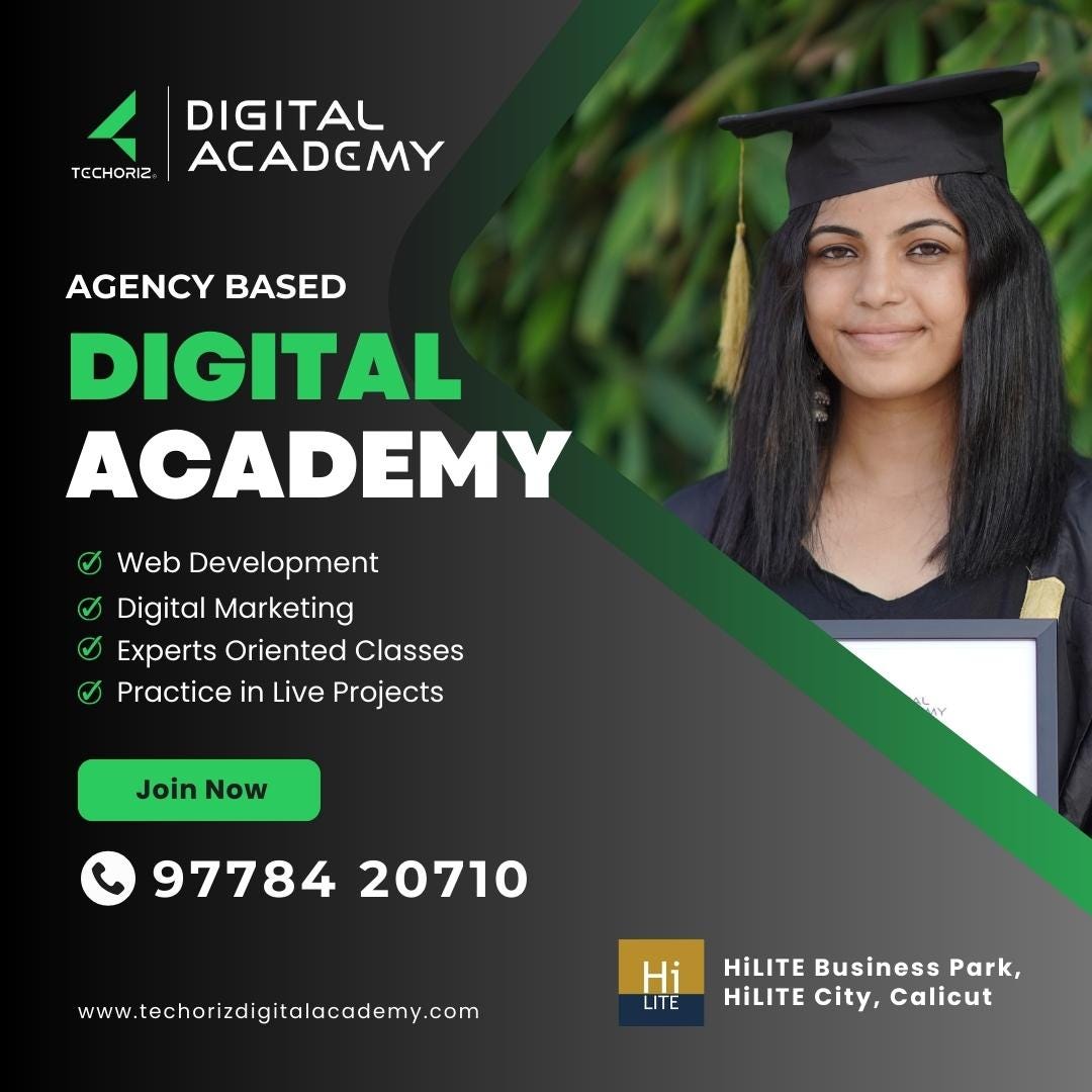 Best Digital Marketing Institute In Calicut TECHORIZ DIGITAL ACADEMY