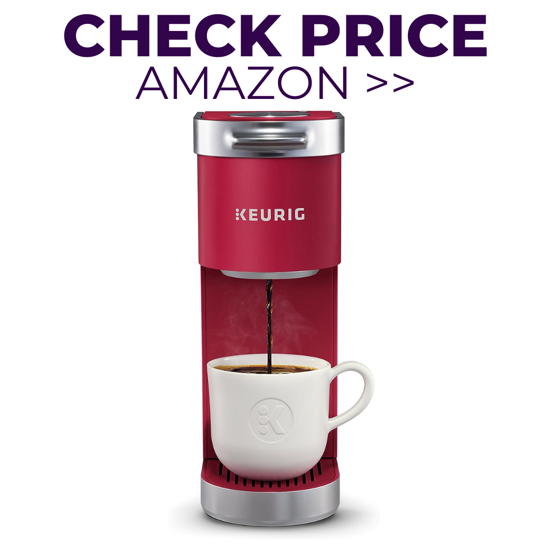 Keurig KMini Plus Single Serve KCup Pod Coffee Maker, Cardinal Red