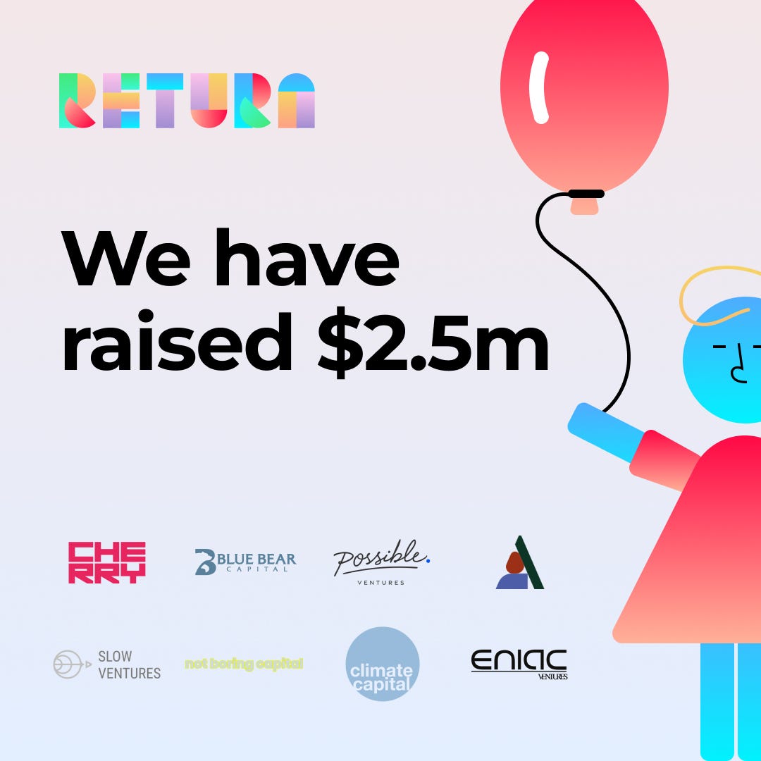 Return Raises $2.5M in Pre-Seed Funding to Drive On-Chain Climate Impact |  by Return | Medium