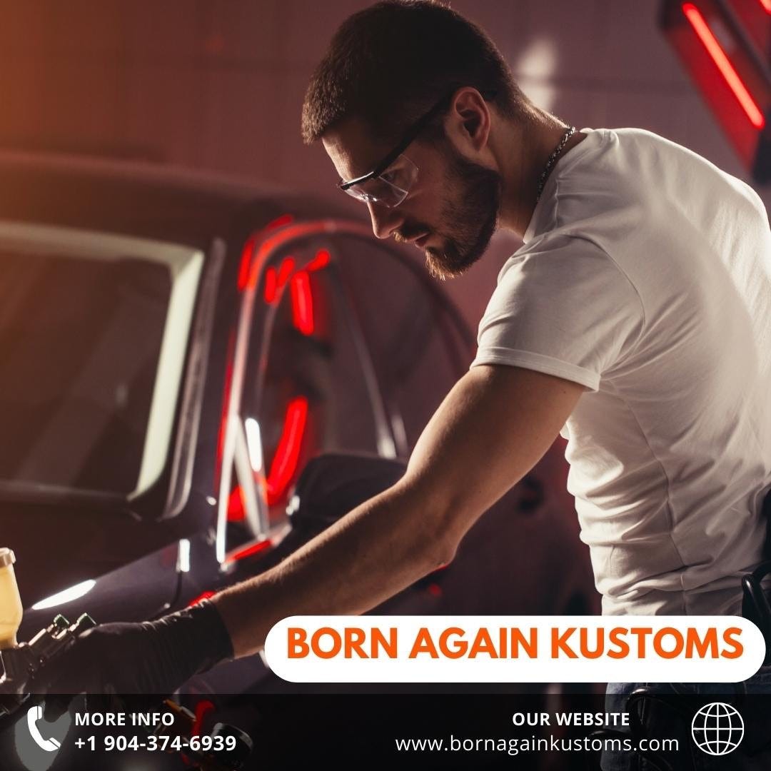Florida Car Painting Services - Born Again Kustoms - Medium