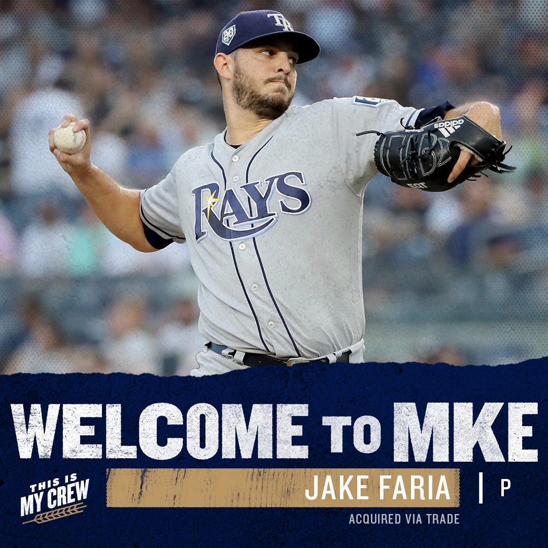 Brewers’ Trade Deadline Day Moves by Caitlin Moyer Medium