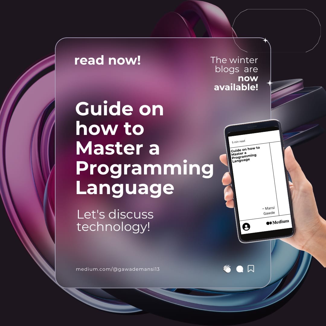 Guide on How To Master Programming Language | by Mansi Gawade | GDSC ...