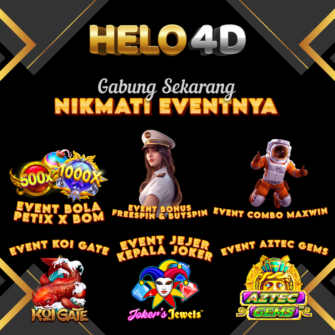 HELO4D » Situs #NO1 Tergacor Dan Terbaik DI Indonesia - Helo4D Official