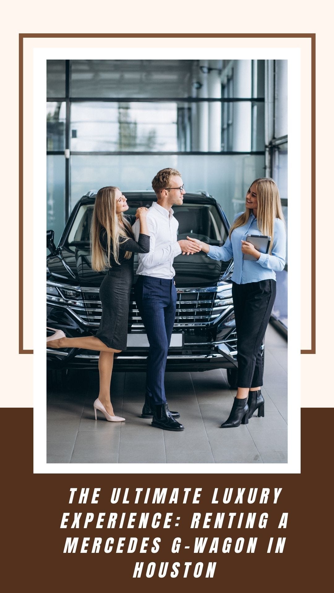 The Ultimate Luxury Experience Renting a Mercedes GWagon in Houston by Htown Exotics Oct