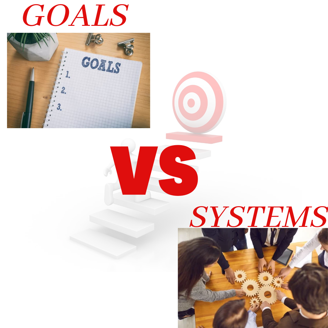 GOALS VS SYSTEMS. A lot of us are working on being the… by Itunuuu Medium