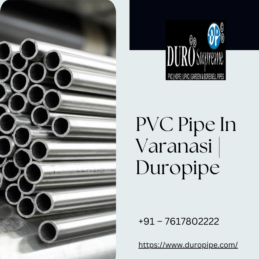 PVC Pipe In Varanasi Duropipe Duropipe Medium