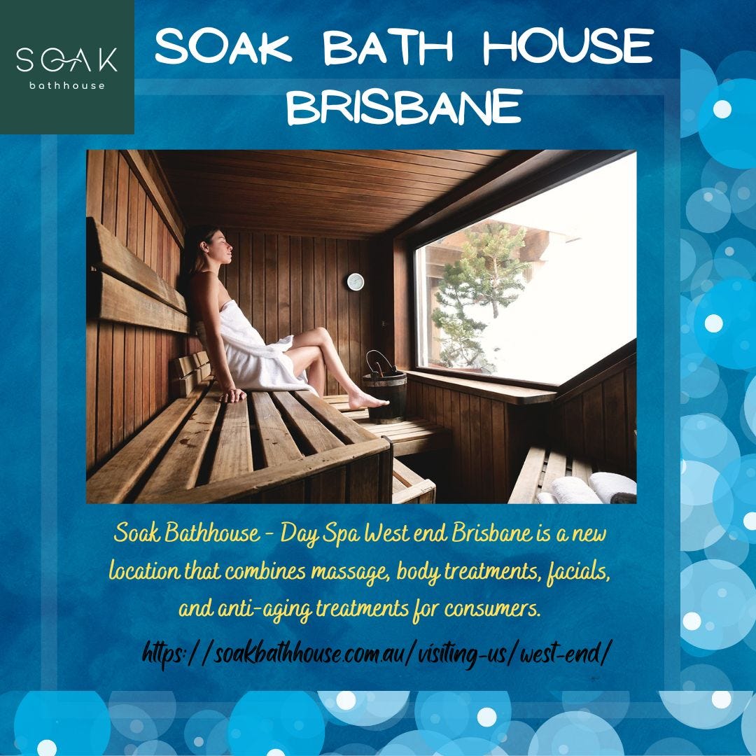 Soak Bath House Brisbane Soak Bathhouse Day Spa West End Brisbane