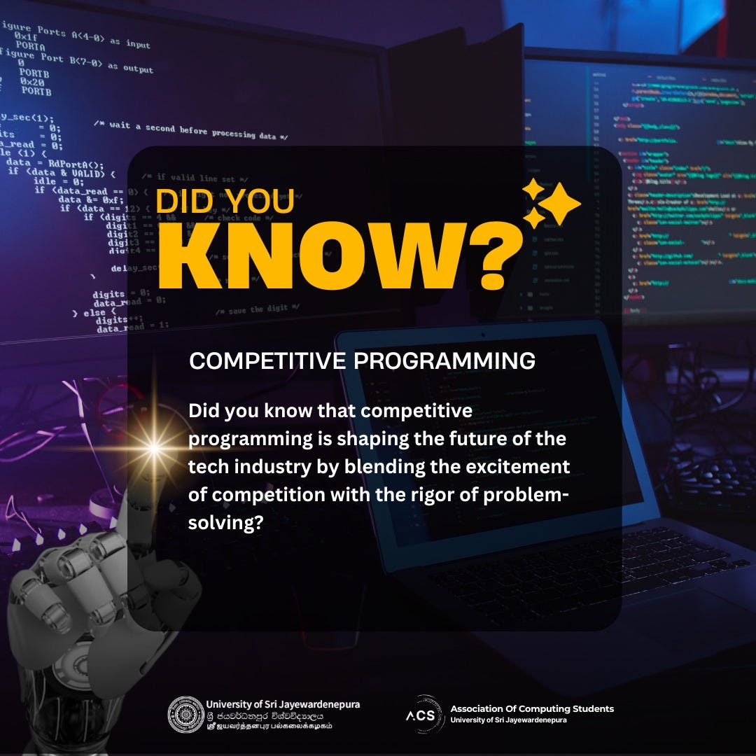 The World of Competitive Programming | by Association of Computing ...