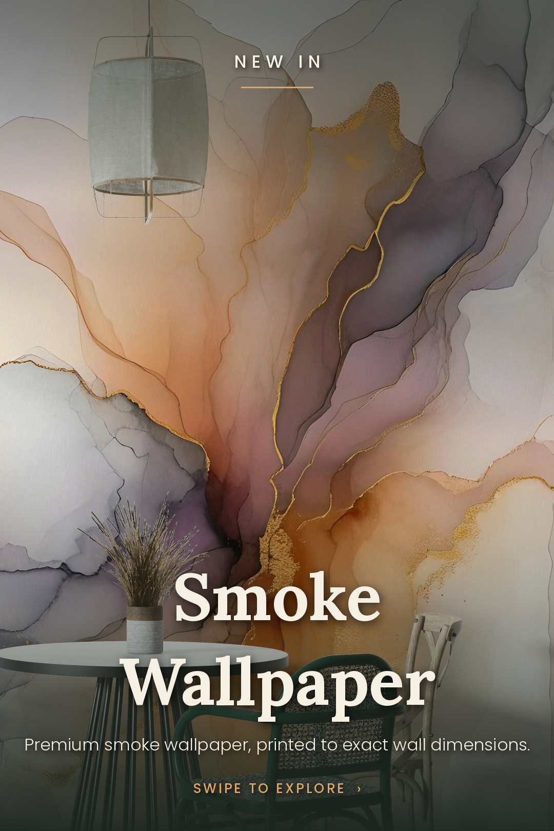 Smoke Wallpaper: The New Collection That Turns Haze Into a Statement Wall